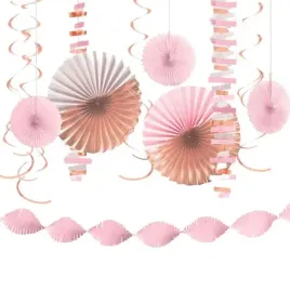 dekoracja-wiszaca-rose-gold-deluxe-amscan-zestaw