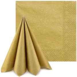 serwetki-lunch-classic-zlote-metalik-partydeco-33-cm-20-szt
