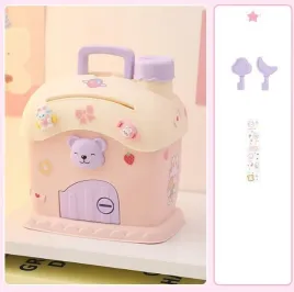 skarbonka-plastikowa-domek-misia-z-naklejkami-15x137x9-cm-rozowo-fioletowa