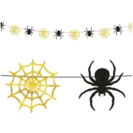 girlanda-pajaki-i-pajeczyny-czarno-zlota-partpal-250cm