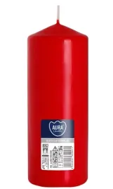 swieca-bezzapachowa-aura-bispol-70-150-czerwony