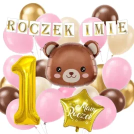 zestaw-roczek-mis-imie-baner-balony-pierwsze-urodziny-misio-balon-1-misio