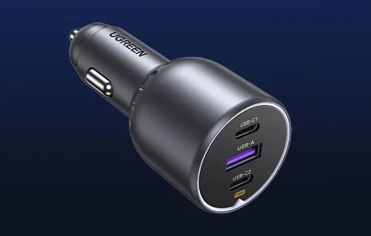 ladowarka-ugreen-ec705-samochodowa-130w-2x-usb-c-1x-usb-a-szara-waga-z-opakowaniem-0-15-kg-producent-ugreen