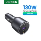ladowarka-ugreen-ec705-samochodowa-130w-2x-usb-c-1x-usb-a-szara-waga-z-opakowaniem-0-15-kg-producent-ugreen