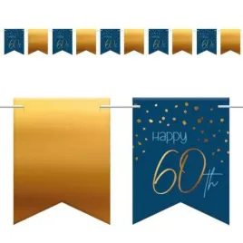 baner-flagi-happy-60th-urodziny-niebiesko-zloty-folat-600-cm