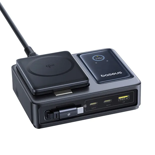 stacja-ladujaca-baseus-nomos-ccnms-140-qi2-5-w-1-140-w-usb-c-dlugosc-przewodu-0-8-m