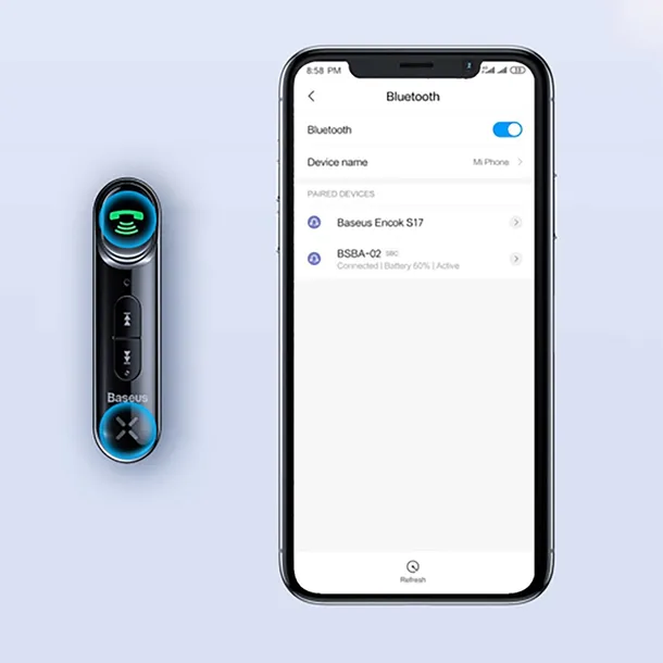 transmiter-audio-baseus-qiyin-bluetooth-5-0-z-mikrofonem-aux-certyfikat-ce