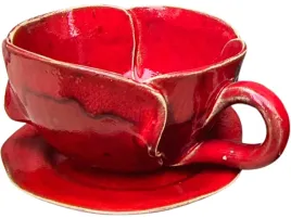 polskie-rekodzielo-recznie-wykonana-filizanka-300-ml-i-spodek-czerwone-maki