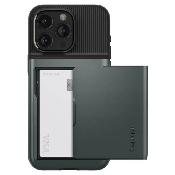 plecki-spigen-do-apple-iphone-15-pro-max-zielony-material-tworzywo-sztuczne