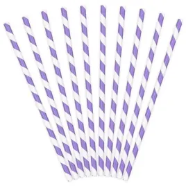 slomki-papierowe-w-paski-liliowe-195-cm-10-szt