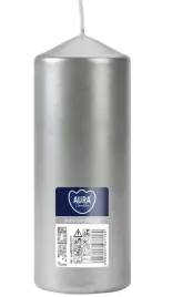 swieca-parafinowa-bezzapachowa-aura-bispol-60-150-srebrny-metalik