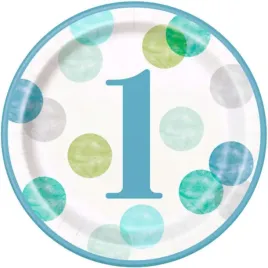 talerzyki-papierowe-first-birthday-unique-23-cm-8-szt