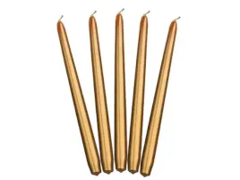 swieca-stozkowa-classic-zlota-partydeco-290-mm-10-szt