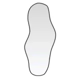 lustro-scienne-czarne-60x25-cm