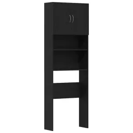 szafka-na-pralke-czarny-dab-64-x-24-x-190-cm-2-drzwiczki-2-przegrody