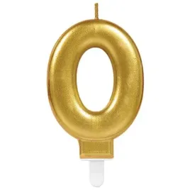 swieczka-na-tort-zlota-cyfra-0-amscan-sparkling-celebration-9-cm