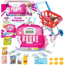 kasa-sklepowa-elektroniczna-ze-skanerem-produkty-koszyk-na-zakupy