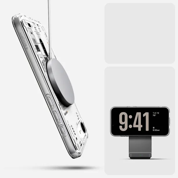 plecki-spigen-do-apple-iphone-16e-szary-kolekcja-ultra-hybrid-mag