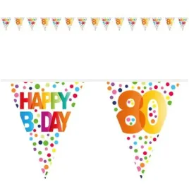 baner-flagi-80-urodziny-teczowe-kropki-folat-1000-cm