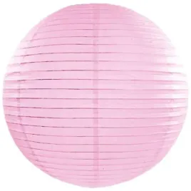 lampion-papierowy-classic-rozowy-jasny-partydeco-35-cm
