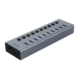 hub-10-portowy-z-wlacznikiem-usb-a-3-0-szary