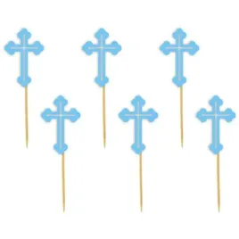 pikery-krzyz-blekitny-9-cm-6-szt