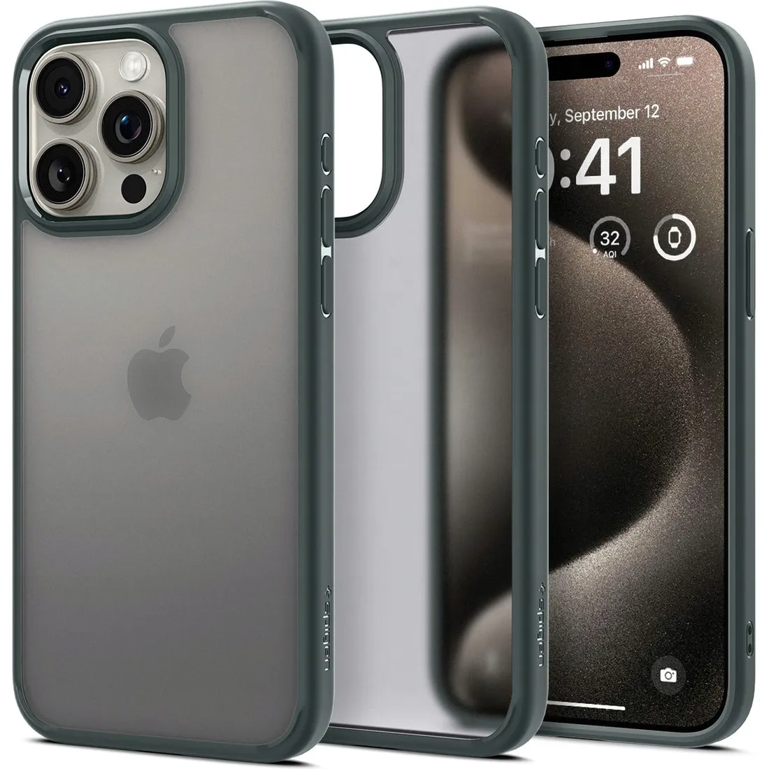 plecki-spigen-do-apple-iphone-15-pro-zielony