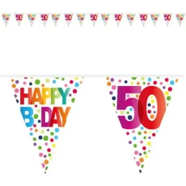 baner-flagi-50-urodziny-teczowe-kropki-folat-1000-cm