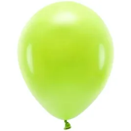 balony-ekologiczne-zielone-jabluszko-partydeco-10-100-szt