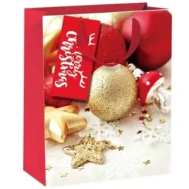 torebka-prezentowa-xmas-zlote-bombki-czerwona-partypal-18x23x10-cm