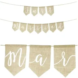 baner-just-married-partydeco-185-cm