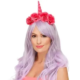 opaska-party-unicorn-jednorozec-rozowa-smiffys