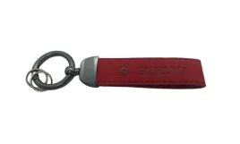 suzuki-brelok-breloczek-alcantara-czerwony