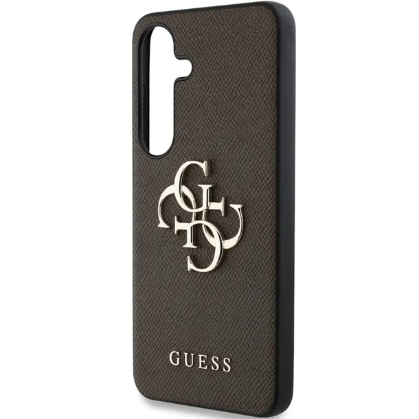 plecki-guess-do-samsung-galaxy-s25-brazowy-zalaczone-wyposazenie-szmatka-do-czyszczenia