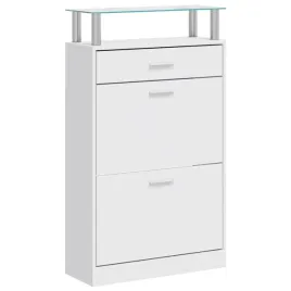 biala-szafka-na-buty-z-2-przegrodami-i-szuflada-63-x-24-x-104-cm