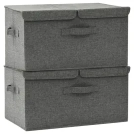 pojemniki-do-przechowywania-skladane-z-2-przegrodami-antracytowe-50x30x25