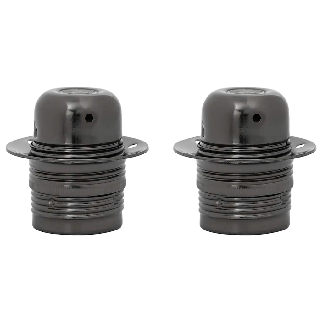 oprawki-do-lamp-2-szt-blyszczace-czarne-e27-stan-nowy