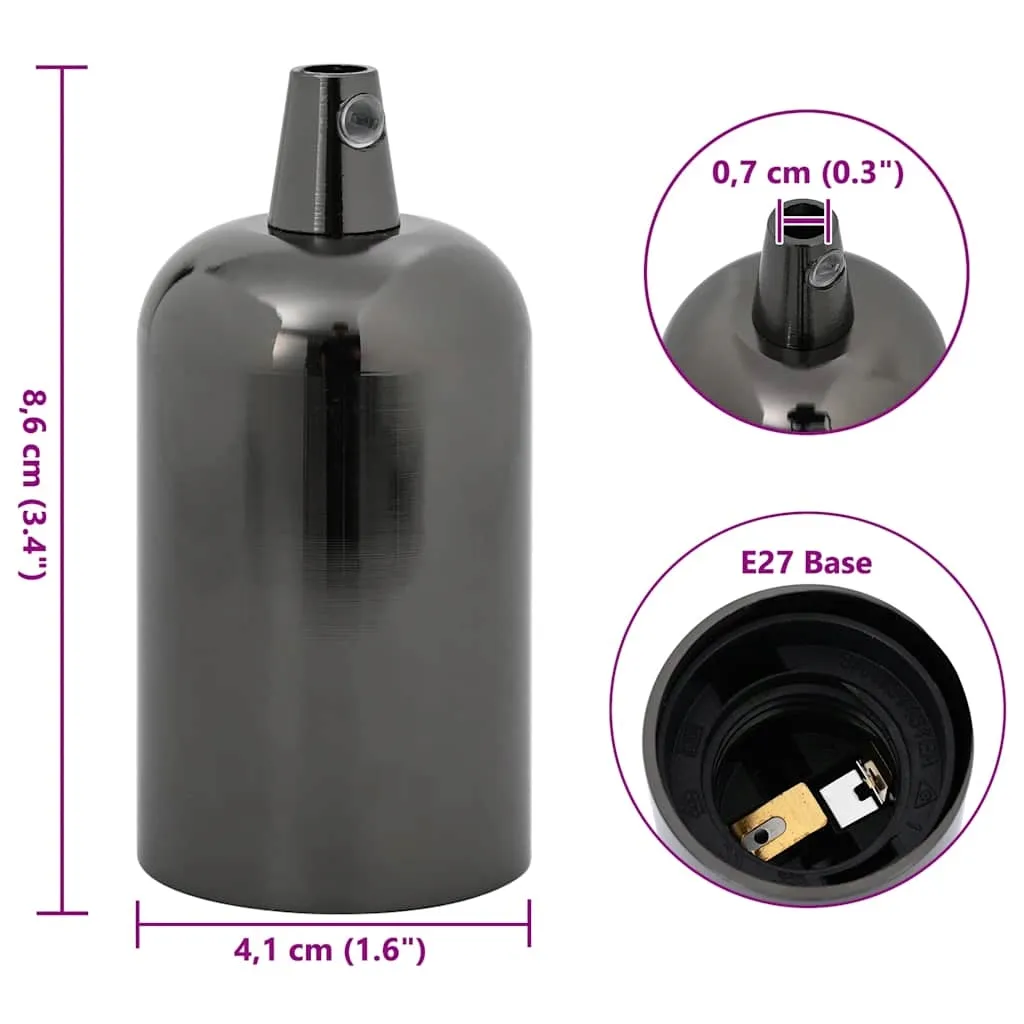 oprawki-do-lamp-2-szt-blyszczace-czarne-e27