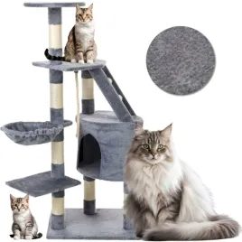 drapak-dla-kota-wieza-domek-drabinka-sznur-zabawka