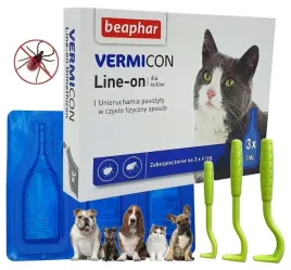 vermicon-krople-kleszcze-pchly-kot-3x1ml-3-lapki-do-wyciagania-kleszczy