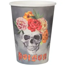 kubeczki-papierowe-graveyard-czaszka-day-of-the-dead-santex-250-ml-1
