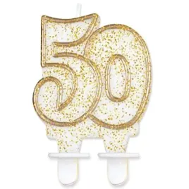 swieczka-na-tort-50-godan-zlota-z-brokatem-8-cm