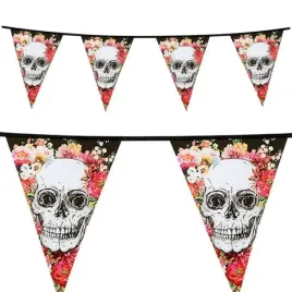 baner-flagi-czaszka-kwiaty-boland-6-m