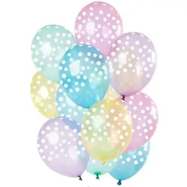 balony-kropki-pastel-mix-folat-12-12-szt