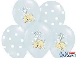balony-14-slonik-strong-baby-blue-50-szt