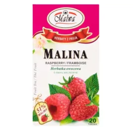 herbatka-owocowo-ziolowa-malina-aromatyzowana-raspberry-malwa-20-torebek