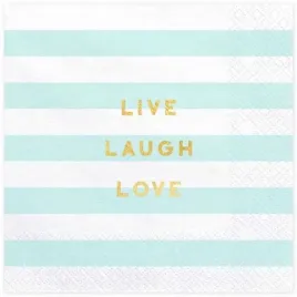 serwetki-yummy-live-laugh-love-niebieski-jasny-partydeco-33-cm-20-s