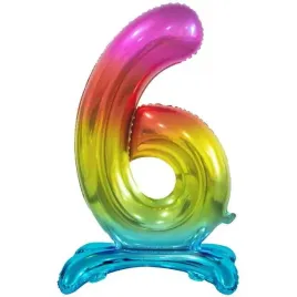 balon-foliowy-cyfra-6-stojaca-teczowy-godan-29-dgt