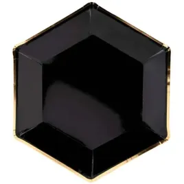 talerzyki-papierowe-black-and-gold-czarne-partydeco-23-cm-6-szt