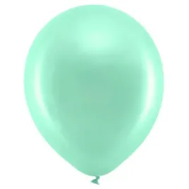 balony-rainbow-metalizowane-mietowe-partydeco-9-100-szt